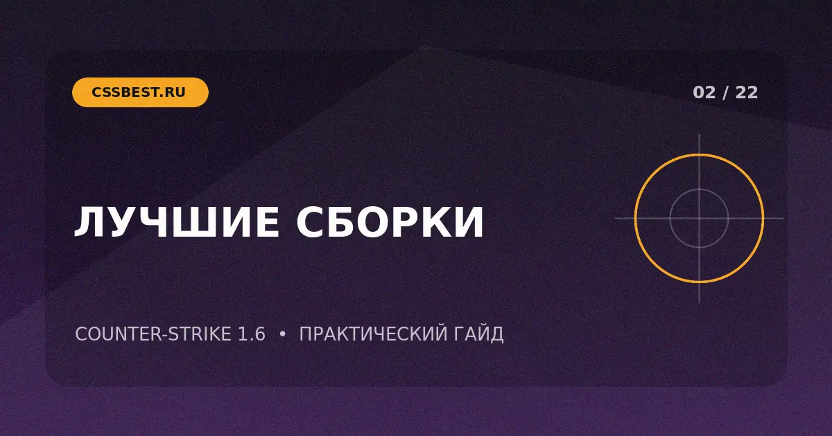 Лучшие сборки CS 1.6: какую версию выбрать в 2026 году