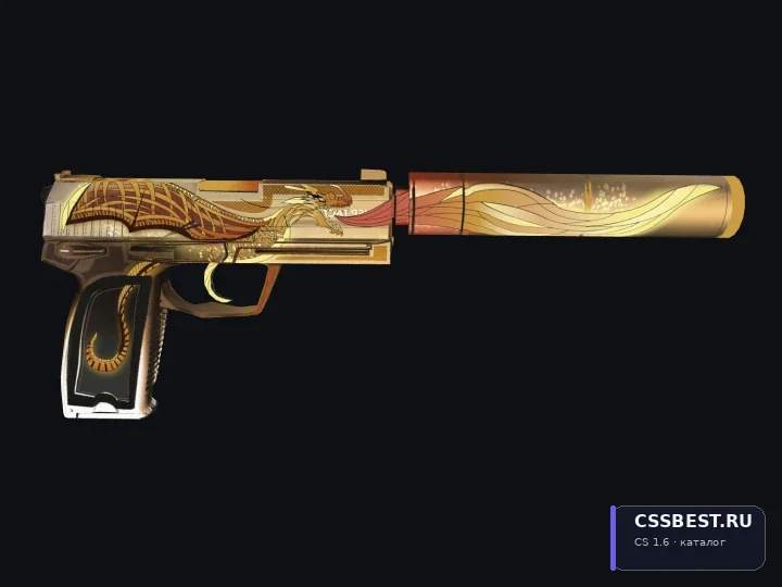 USP Dragon Lore Bloodhound Gloves Bronzed — скриншот 1